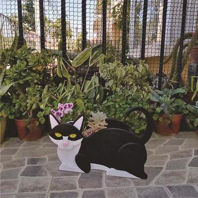 Garden Planters,Cute Dog Cat Animal Shaped Cartoon Flower Planter,Succulent Planter for Living Or Artificial Plants for Home Balcony,Garden Decoration