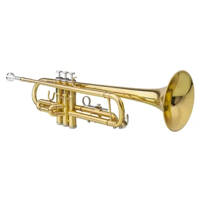 Adjustable Drop B Tone Trumpet Gloves Set - Elegant Golden Design for Musicians