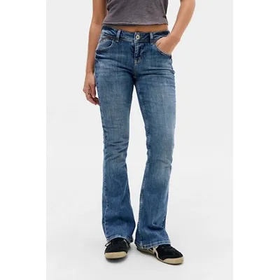 BDG Brooke Low-Rise Bootcut Flare Jeans - Vintage Denim Medium 30W 34L at Urban Outfitters