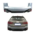 A6 C8 tuning RS6 paraurti posteriore per Audi A6 Avant BodyKit paraurti posteriore automatico 2019 2020