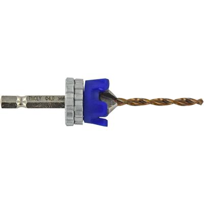 Tivoly - Metal Technic 2-in-1-Holzbohrer und -schneider, Sechskantschaft, intensiver Einsatz ø 3 mm Image