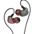 auricolari cablati con microfono 3,5 mm auricolari in-ear isolamento acustico auricolari stereo senza fili impermeabili bassi ricchi con cavo da 1,2 metri controllo del volume per telefono laptop pc tablet lettore mp3