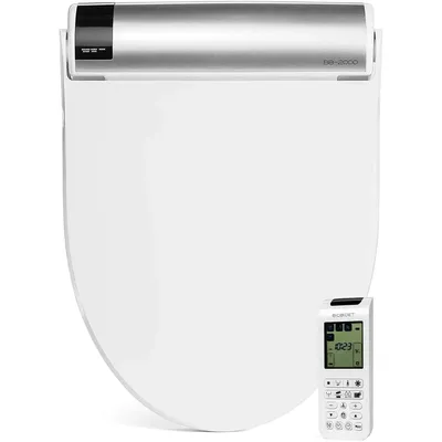 BB2000 Bliss Electric Bidet Toilet Seat, Warm Water W/ Air Dryer, Heated Seat W/Sensor and Slow