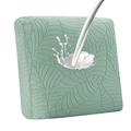 Housses de coussin de canapé 100 % imperméables 20 x 20 pouces, housses de coussin de siège de canapé de remplacement extensibles, housses de coussin de chaise solides lavables adaptées à la terrasse extérieure, au jardin, à la pelouse et à la cour