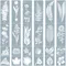 24 pezzi modello di pittura di fiori e piante PET Stencil di fiori Modelli di disegno artistico Stencil per piante di fiori Modello di disegno cavo