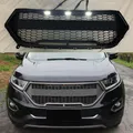 Modificato Per Edge Racing Grill Per Ford Edge 2015 2016 2017 2018 Paraurti Anteriore Maglia di Copertura Griglie LED Griglia Trim Griglie Paraurti