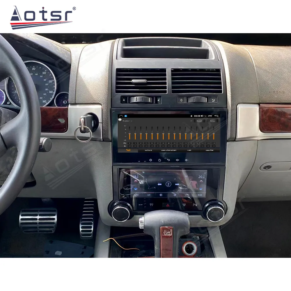 Für Volkswagen Touareg 2003 ~ 2010 Auto Multimedia Automotive Stereo Player Android Carplay AC Panel GPS Navi Auto Radio Kopf einheit Image
