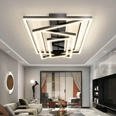 Modern LED ceiling light creative design chandelier living room dining room bedroom home decoration interior Lighting Fixtures