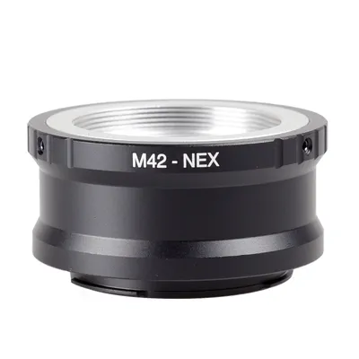 Camera Lens Mount Adapter Ring M42-NEX for M42 Lens and SONY NEX E Mount Body for NEX3 NEX5 NEX5N NEX7 Lens Mount Adapter