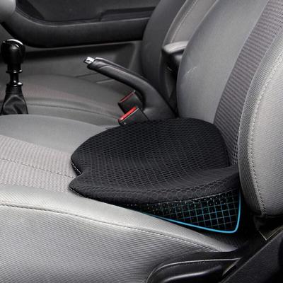 Tigrezy - Memory Foam Autositzkissen – Autositzkissen zum Fahren (Schwarz) Image