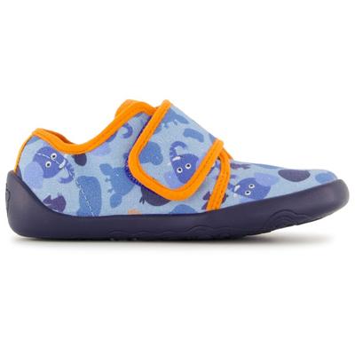 Affenzahn - Kid's Hausschuh Baumwolle Movy - Hüttenschuhe 28 | EU 28 blau Image