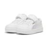 Sneaker PUMA "CAVEN 2.0 HOLO 2.0 AC+ INF", Gr. 24, weiß (puma weiß, mauve mist, puma silber), Synthetik, unifarben, sportlich, Schuhe, für Kinder