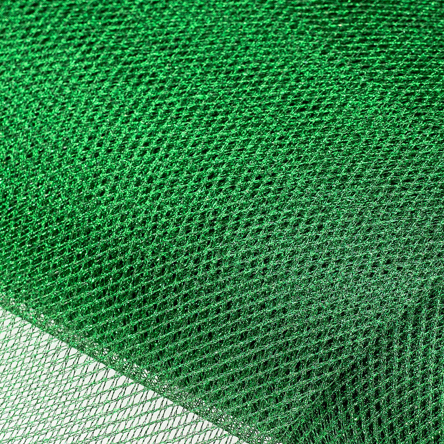 Tissu tulle grillage, vert