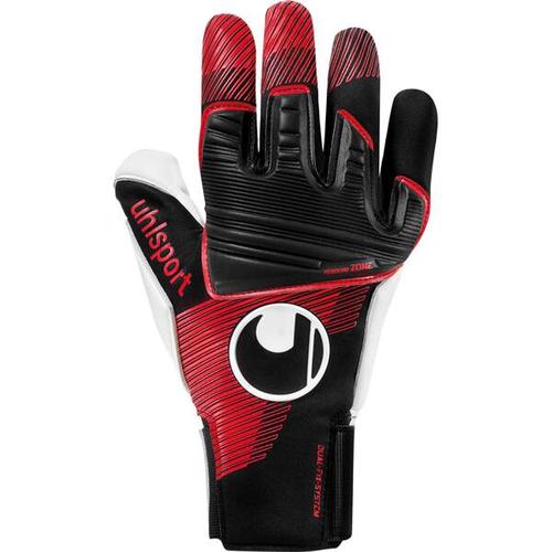 UHLSPORT Herren Handschuhe Powerline Absolutgrip Reflex, Größe 10 in schwarz/rot/weiß