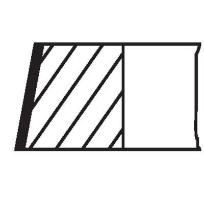 MAHLE Kolbenringsatz Universal für MAN 93.21014-0083 93.21014-0072 93.21014-0076 229 18 N0 Image