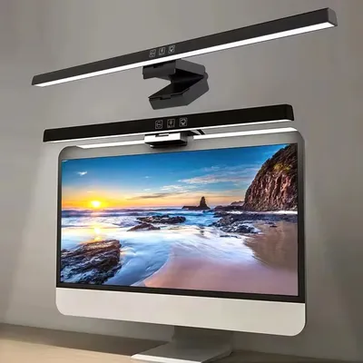 LED Computer Light Screen Light Stepless Dimming Reading Light Desk Lamp USB Lamp RGB Backlight Monitor Light Bar Office Light