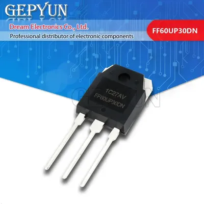 5 Stück FF60UP30DN FFA60UP30DN F60UP30DN TO3P FF60UP30 60UP30 TO-3P 300 V 60 A Image