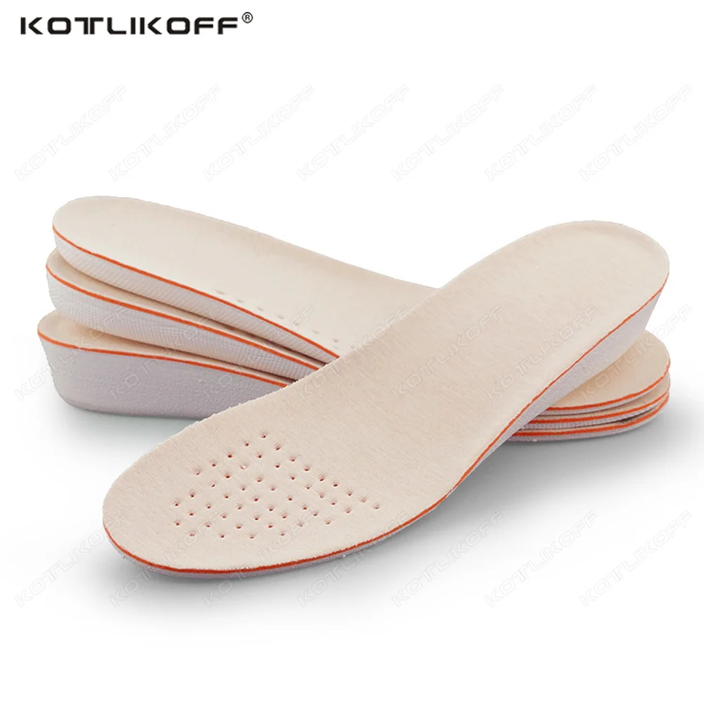 Unisex unsichtbare Höhenerhöhungs-Einlegesohlen für Füße 1,5/2,5/3,5 cm Höhenlift verstellbarer Schnitt Schuhe Ferseneinsatz größere Einlegesohlen Image