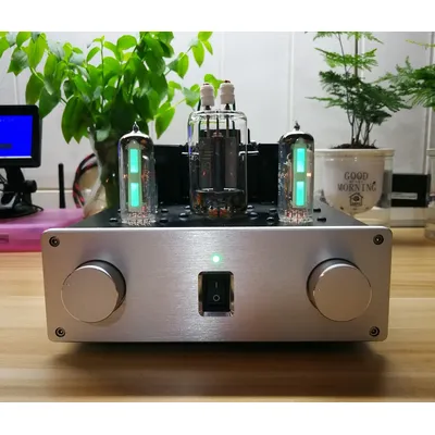 Neuester 6N2+6E2+FU19 Röhrenverstärker Single-Ended Class A Röhren-HIFI-Leistungsverstärker 4,8 W + Image