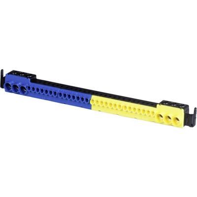 9910010 Steckklemme Blau, Gelb Leiter-Typ = n, pe - F-tronic Image
