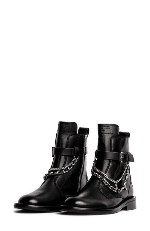 Laureen Zip Boot - Black - Zadig & Voltaire Boots