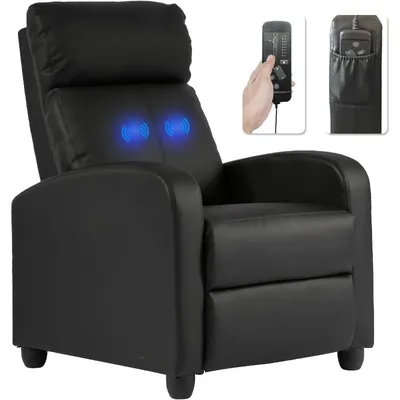 Recliner for Living Room Massage Reading Chair Winback Single Sofa Home Theater Seating Modern