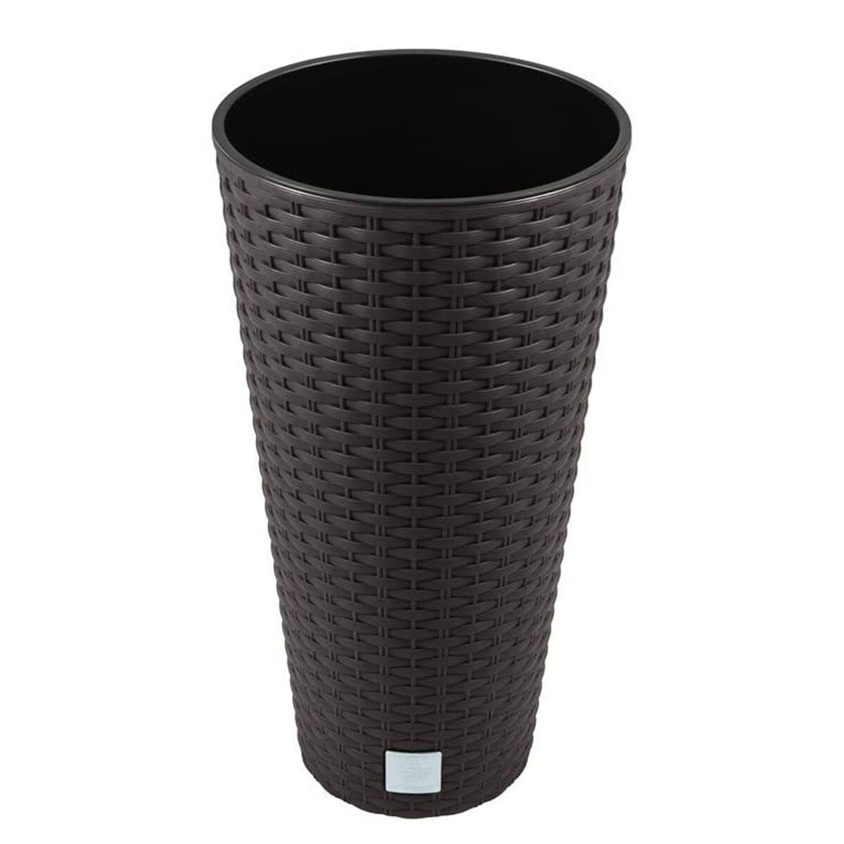 Prosperplast - Rato Pflanzentopf mit 8 Litern und Einsatz 20 x 20 x 38 cm in Dunkelocker Image