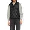Steppweste S.OLIVER, Damen, Gr. 40, schwarz, Steppware, Obermaterial: 100% Polyester. Futter: 100% Polyester, Strukturmuster, casual, regular fit taillenbedeckt, Westen, mit Stehkragen