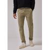 Chinohose STREET ONE MEN, Herren, Gr. 32, Länge 32, braun (almond braun), Web, 98% Baumwolle, 2% Elasthan, unifarben, casual, normal normal, Hosen, aus Baumwolle mit Stretchanteil