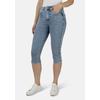 7/8-Jeans STOOKER WOMEN "Denim Capri Skinny Fit", Damen, Gr. 44, Länge 21, blau (light blau used), Denim/Jeans, 78% Baumwolle, 20% Polyester, 2% Elasthan, casual, skinny fit 7/8-Länge, Jeans, Skinny Fit Casual Clean Wash Denim Jeans Magic Shape...