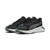 Trainingsschuh PUMA "PWR Hybrid Trainingsschuhe Erwachsene", Gr. 40, schwarz grün moon weiß, Obermaterial: Textil, Synthetik; Futter: Textil; Innensohle: Textil; Laufsohle: Gummi, Schuhe