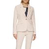 Jackenblazer S.OLIVER BLACK LABEL, Damen, Gr. 44, rosa (sepia rose), Obermaterial: 54% Baumwolle, 43% Polyester, 3% Elasthan. Futter: 100% Polyester, unifarben, casual, slim fit taillenbedeckt, Langarm, Blazer, mit Reverskragen