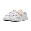Sneaker PUMA "PUMA Smash 3.0 Sneakers Mädchen", Kinder, Gr. 28, weiß (weiß almost apricot orange), Obermaterial: Synthetik, Textil; Futter: Textil; Laufsohle: Gummi, Schuhe