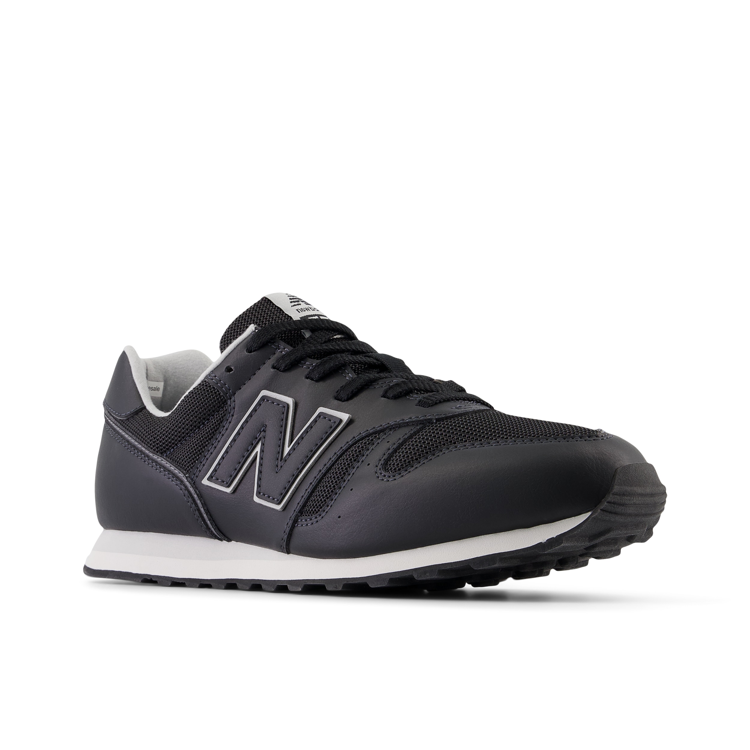 Sneaker NEW BALANCE "373", Damen, Gr. 45,5, schwarz, Synthetik, Textil, Schuhe Sneaker