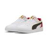 Sneaker PUMA "Scuderia Ferrari HP RBD Game Sneakers mit niedrigem Profil", Gr. 47, weiß (weiß rosso corsa rot), Obermaterial: Synthetik, Kuhleder, Textil; Futter: Textil; Innensohle: Textil; Laufsohle: Gummi, Schuhe