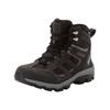Wanderschuh JACK WOLFSKIN "VOJO 3 TEXAPORE MID W", Gr. 37, schwarz steel, lila, sportlich, Schuhe, Wasserdicht