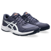 Tennisschuh ASICS "COURT SLIDE 4", Gr. 47, indigo fog, weiß, Textil, Synthetik, sportlich, Schuhe, Multicourt-Schuhe