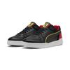 Sneaker PUMA "Scuderia Ferrari HP RBD Game Sneakers mit niedrigem Profil", Gr. 47, schwarz (schwarz rosso corsa rot), Obermaterial: Synthetik, Kuhleder, Textil; Futter: Textil; Innensohle: Textil; Laufsohle: Gummi, Schuhe