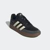 Sneaker ADIDAS SPORTSWEAR "BREAKNET 2.0", Gr. 44, schwarz (core schwarz, cloud weiß, gelb), Synthetik, Leder, sportlich, Schuhe