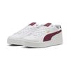 Sneaker PUMA "Court Classico Sneakers Erwachsene", Gr. 47, weiß team regal rot gold, Obermaterial: Synthetik, Textil; Futter: Textil; Innensohle: Textil; Laufsohle: Gummi, Schuhe