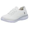 Slip-On Sneaker RIEKER SPORT, Damen, Gr. 42, weiß, Textil, sportlich, Schuhe Sneaker, Slipper, Freizeitschuh, Schlupfschuh mit Elastik-Einstieg, Topseller