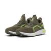 Laufschuh PUMA "Softride Enzo 5 Laufschuhe Erwachsene", Gr. 37.5, loden grün gelb alert, Obermaterial: Synthetik, Textil; Futter: Textil; Innensohle: Textil; Laufsohle: Gummi, Schuhe
