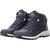 Wanderschuh JACK WOLFSKIN "WOODLAND 2 TEXAPORE MID W", Gr. 38, graphite 138, Textil, Synthetik, sportlich, Schuhe, wasserdicht