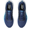 Laufschuh ASICS "GEL-FLUX 8", Gr. 45, blau (blau expanse, digital aqua), Textil, Synthetik, sportlich, Schuhe, Topseller