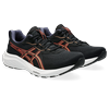 Laufschuh ASICS "GEL-CONTEND 9", Gr. 37,5, schwarz, coral reef, Textil, Synthetik, sportlich, Schuhe, mehr Dämpfung
