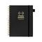 TEMU Fitness Journal & Workout Planner - Spiral Bound, Black Paper Log For Men & And Home Exercise Tracking