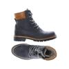 camel active Damen Stiefelette, Gr. 36, grau, Leder