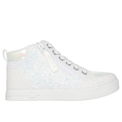 Skechers Girl's Standouts 2.0 - Luxe Shimmer Sneaker | Size 11.0 | White | Synthetic