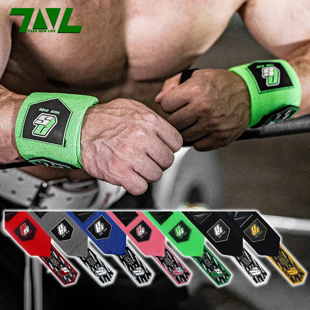 1 paire de protège-poignets, bracelets de sport, support de poignet pour les séances d'entraînement à la salle de sport, musculation, équipement de fitness
