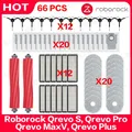 Roborock Qrevo S, Qrevo Pro, Qrevo MaxV, Qrevo Plus Parti per aspirapolvere Rullo principale Spazzola laterale Filtro Mop Pad Sacchetto per la polvere in tessuto
